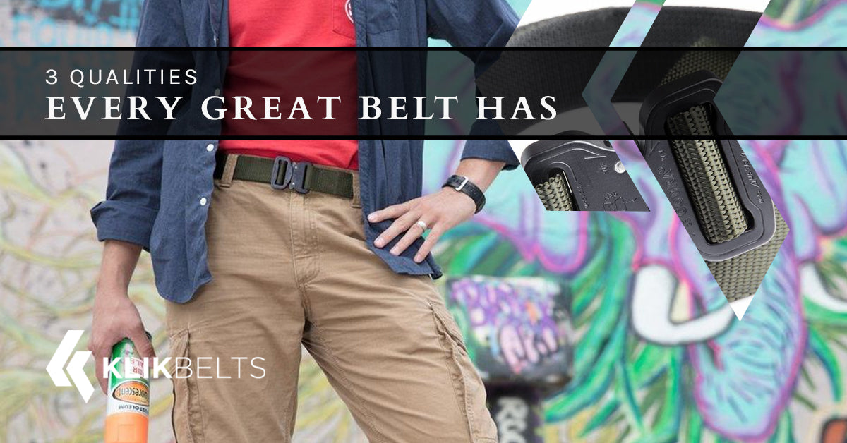 3 Qualities Every Great Belt Has