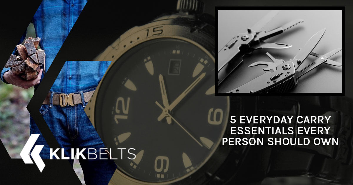 5 Everyday Carry Essentials Every Person Should Own