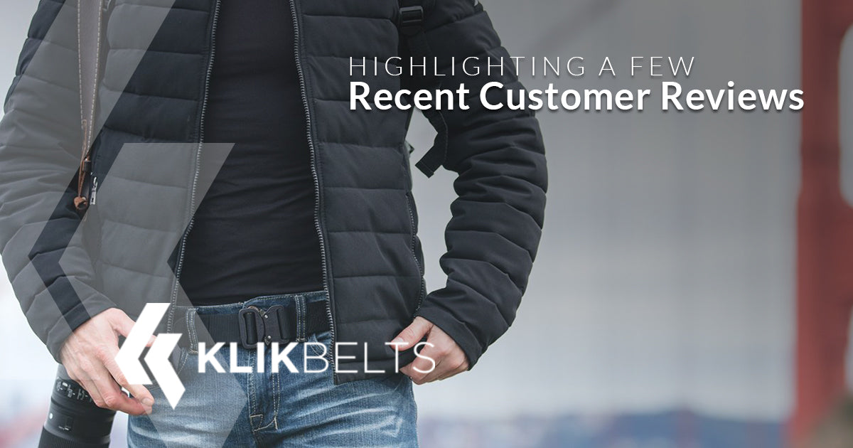 Highlighting a Few Recent Customer Reviews