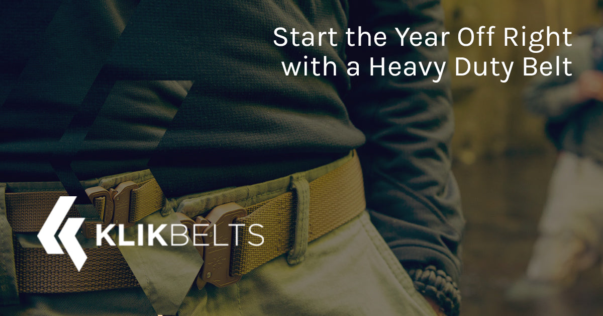 Start the Year Off Right With a Heavy Duty Belt