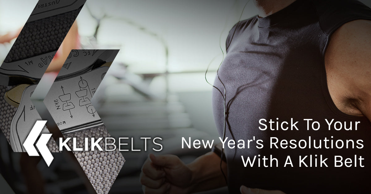 Stick To Your New Year's Resolutions With A Klik Belt