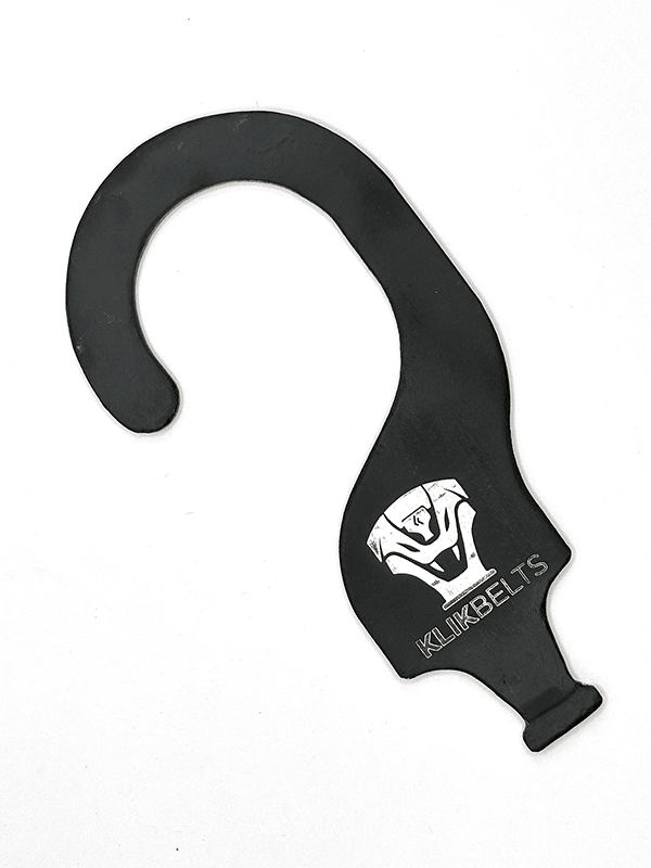 The All Metal Klik Hook PRO Heavy Duty Belt Hanger For All Standard Cobra® Buckle Belts