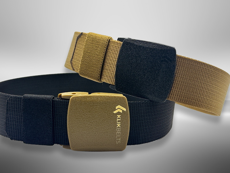 1.5" Polymer Buckle 1-Ply TSA-Compliant Belt – Metal-Free Belt