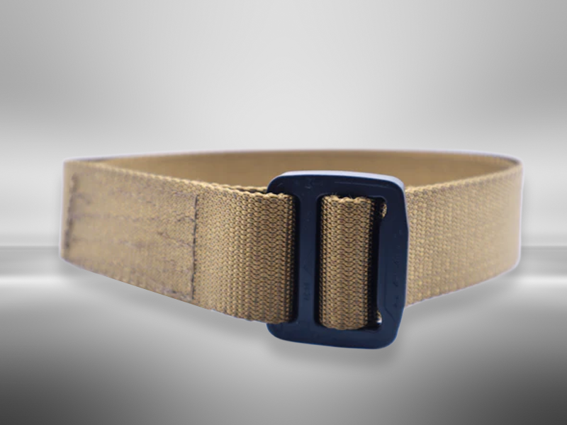 1.5" Klik Belt 2-Ply Stealth Belt With Black Klik-Tech Nylon And Velcro Tail Closure