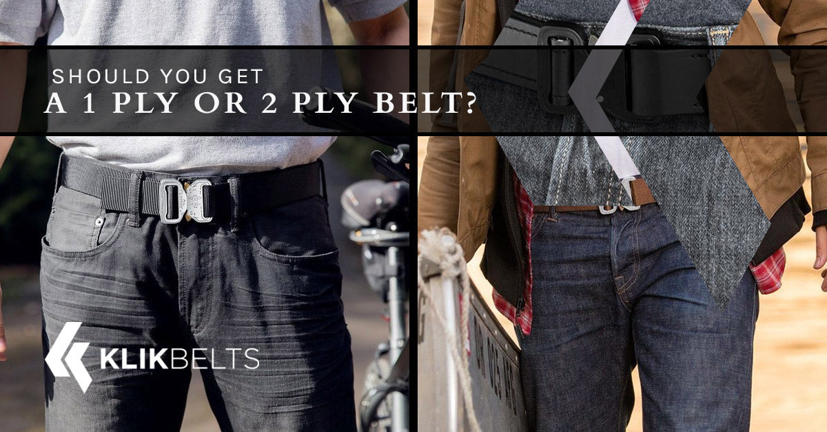 Should You Get A 1 Ply or 2 Ply Belt?