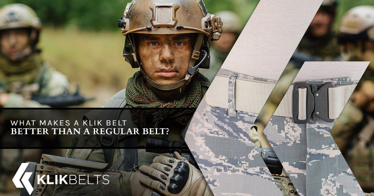 What Makes A Klik Belt Better Than A Regular Belt?