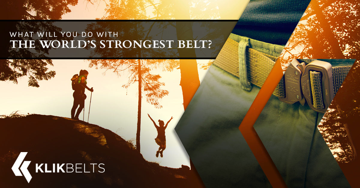 What Will You Do With The World’s Strongest Belt?