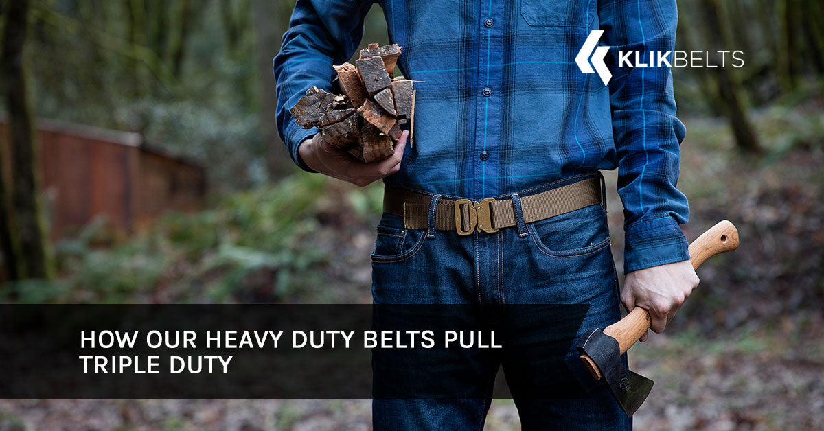 How Our Heavy Duty Belts Pull Triple Duty