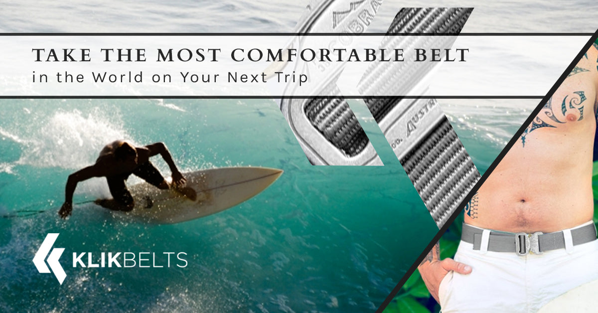 Take the Most Comfortable Belt in the World on Your Next Trip