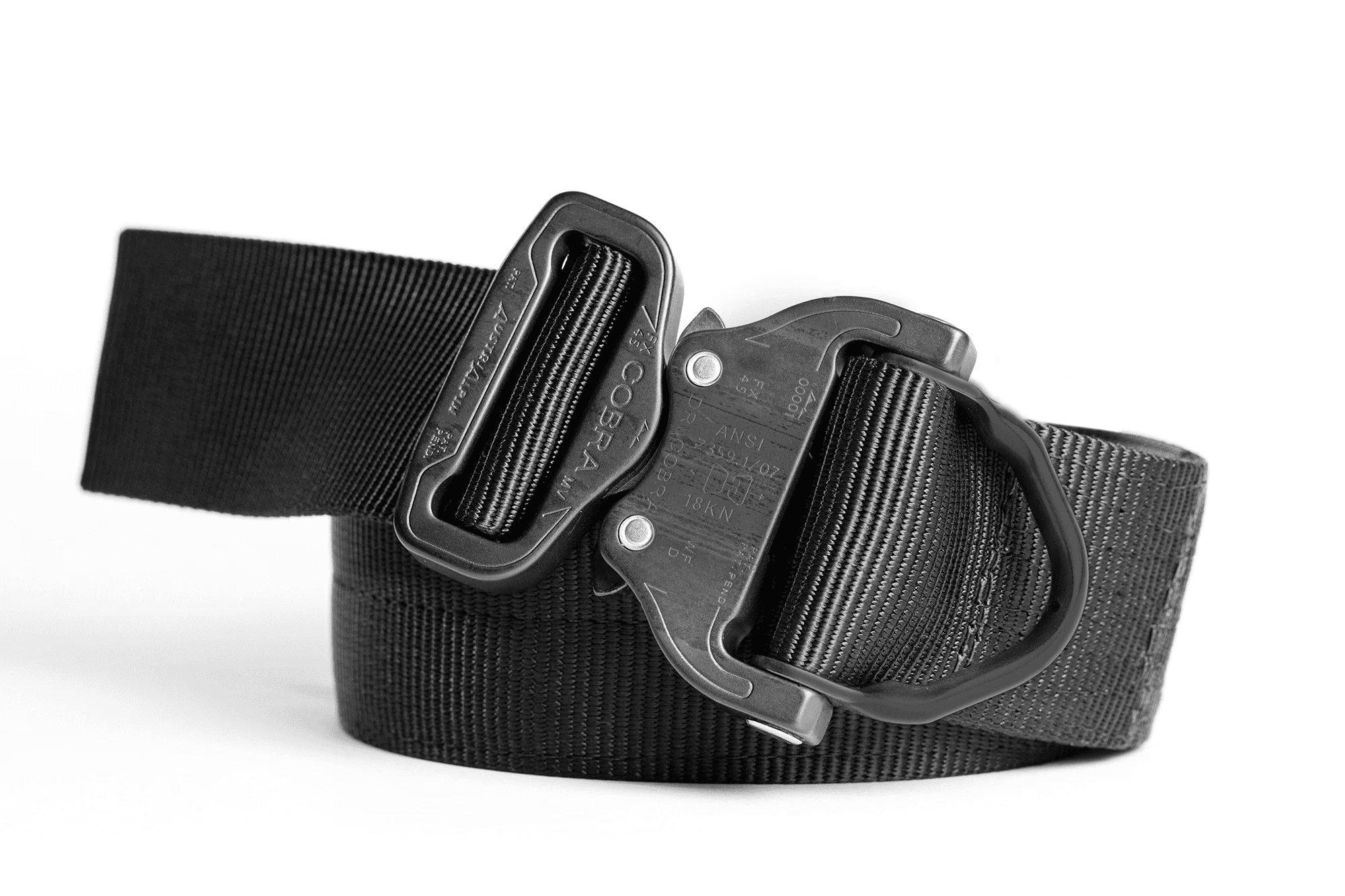 1.75 Klik Belts Cobra Buckle Duty Belt with D-Ring - Your Source for 3-Ply D-Ring Belts Online | Klik Belts