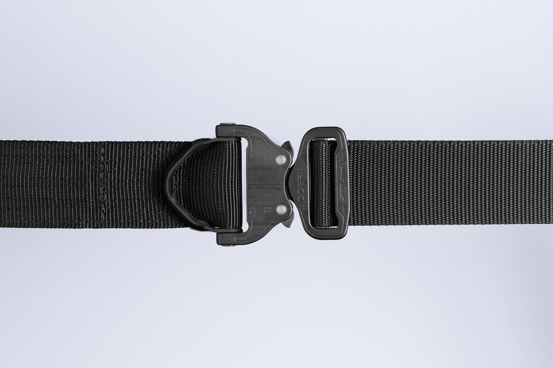 Belts Online:1.75” Black D-Ring COBRA® Buckle-fixed/variable I
