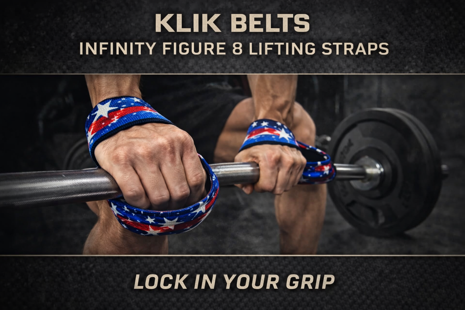 Klik Belts Infinity Grip™ Figure 8 Lifting Straps
