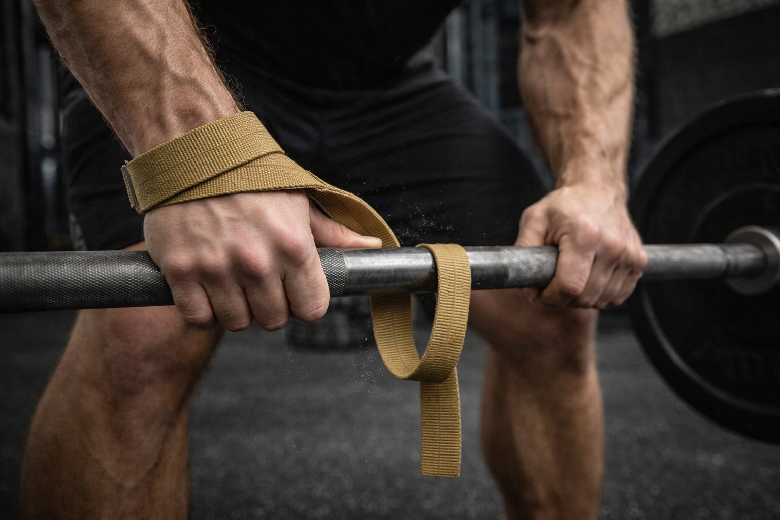 Klik Belts Death Grips™ Weight Lifting Wrist Straps – Heavy-Duty Gym Straps for Deadlifts, Powerlifting, CrossFit & Grip Strength