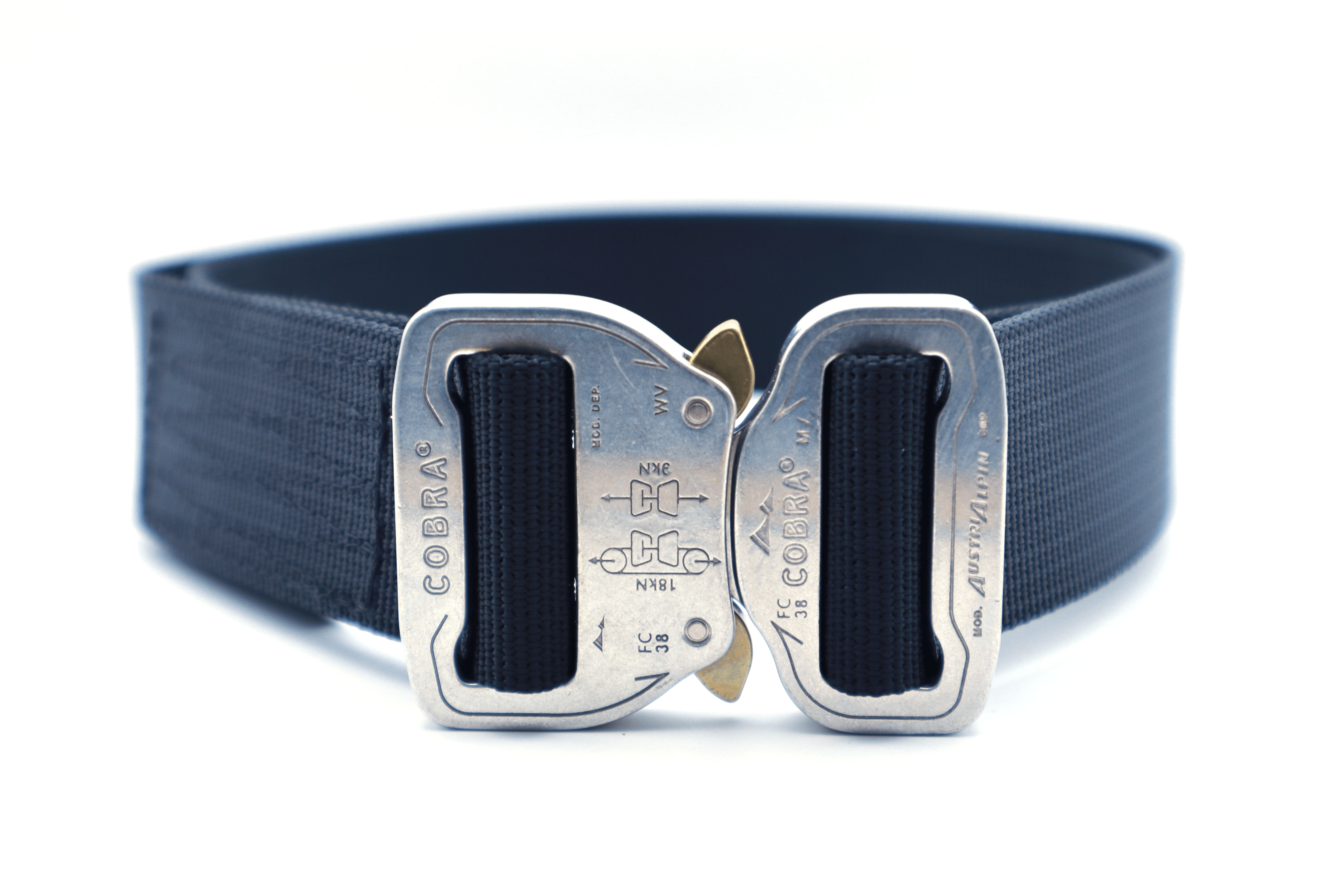 Leather Cobra Buckle Gun Belt From Klik Belt 