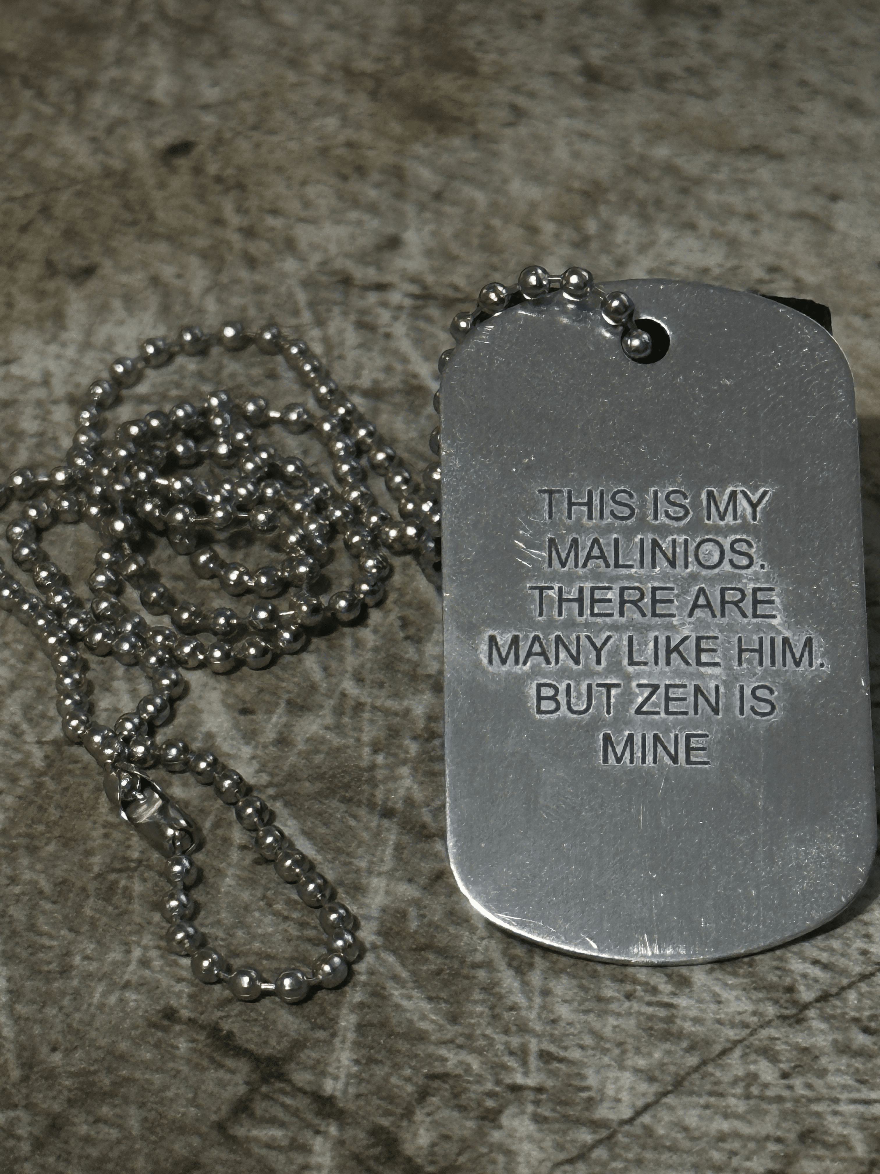 Laser Engraved K-9 Dog Tags