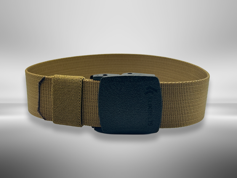 1.5" Polymer Buckle 1-Ply TSA-Compliant Belt – Metal-Free Belt